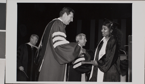 Photograph of graduation ceremony, University of Nevada, Las Vegas, circa 1980s to 1990s
