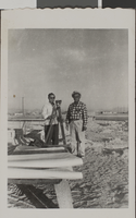 Photograph of Maude Frazier Hall construction, Nevada Southern University, circa 1957