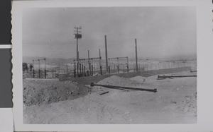 Photograph of Maude Frazier Hall construction, Nevada Southern University, circa 1957