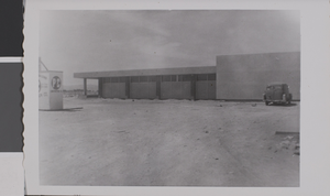 Photograph of Maude Frazier Hall construction, Nevada Southern University, circa 1957