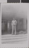 Photograph of Maude Frazier Hall construction, Nevada Southern University, circa 1957