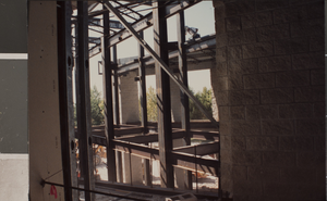 Photograph of construction, University of Nevada, Las Vegas, circa 1991-1992