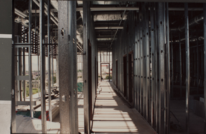 Photograph of building construction, University of Nevada, Las Vegas, circa 1991-1992