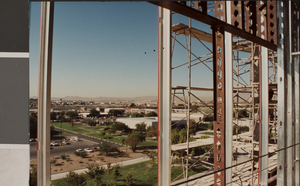 Photograph of the UNLV campus from the Dean's office, University of Nevada, Las Vegas, Las Vegas, October 4, 1991