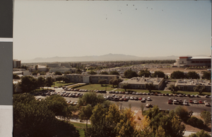 Photograph of the UNLV campus, University of Nevada, Las Vegas, Las Vegas, October 4, 1991