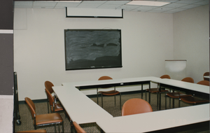 Photograph of a classroom, University of Nevada, Las Vegas, circa 1991-1992