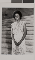 Photograph of possibly Cheryl Brown, circa 1982