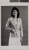 Photograph of a woman from track and field team, circa 1970s-1980s