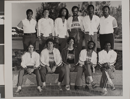 Photograph of Men's Track and Field team, University of Nevada, Las Vegas, 1978