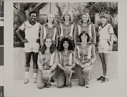 Photograph of Women's Cross Country team, University of Nevada, Las Vegas, circa 1979