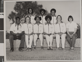 Photograph of Women's Track and Field team, University of Nevada, Las Vegas, 1977