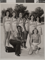 Photograph of Women's Track and Field or Cross Country team, University of Nevada, Las Vegas, circa mid 1980s