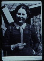 Slide of Alta Mereness Ham, circa 1940s