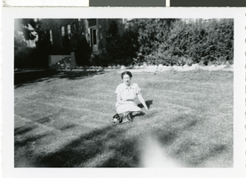 Photograph of Maurine Wilson in Murray, Utah, circa 1940s to 1950s