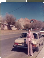 Photograph of Maurine Wilson in Window Rock, New Mexico, circa 1970s to 1980s