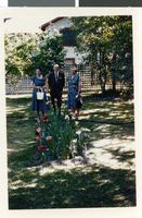 Photograph of Maurine Wilson with her parents, Las Vegas, 1956