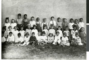 Photograph of the class of 1918, Las Vegas, Nevada, 1918.
