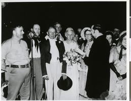 Photograph of a wedding, Las Vegas, circa 1935