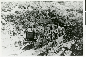 Photograph of the No. 3 Buckhorn Frehner Ore Team, circa 1930s