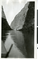 Photograph of the northern entrance to Boulder Canyon, circa 1930s