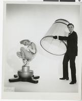 Photograph of Marvin Roy and Carole in Lido Act at Stardust Hotel, Las Vegas, circa 1960