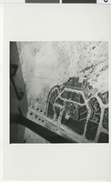 Photograph of unidentified strip casino from an aerial view in Las Vegas, circa 1940