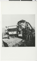 Photograph of trailer at Lazy 88 Ranch in Pahrump, NV, circa 1954