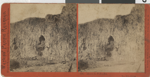 Photograph of Alcove is Palisades, circa early 1900s