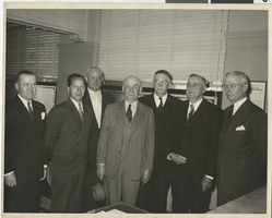 Photograph of an unidentified group of men, May 16, 1945