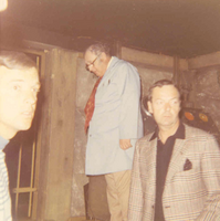 Photograph of Jay Sarno on the set of "Diamonds Are Forever," 1971