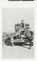 Photograph of Joe Andre and his daughter Ruth, 1930s