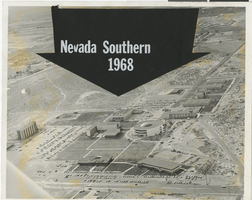Aerial photograph of Nevada Southern University, 1968 