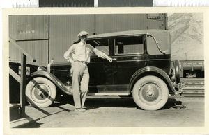 Photograph of Alfred Moser, Nevada, 1900-1930