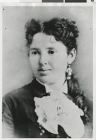 Photograph of Eva Stewart, late 1800s