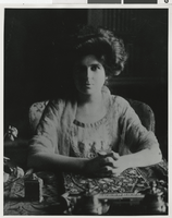Photograph of Mrs. Clarence Mackay, late 1800s