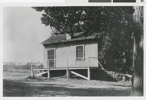 Photograph of adobe house, North Las Vegas, Nevada, 1920s