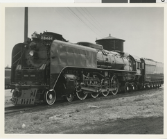 Photograph of Union Pacific locomotive, 1960s
