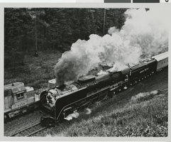Photograph of Union Pacific locomotive, 1960s