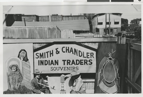 Photograph of Smith and Chandler Store on Fremont Street, Las Vegas, Nevada, 1940s