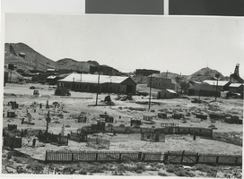 Photograph of Old Tonopah Cemetery, Tonopah (Nev.), late 1940s