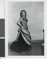 Photograph of costumed showgirl, Las Vegas (Nev.), 1957-1960s