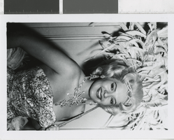 Photograph of a showgirl, Las Vegas (Nev.), 1957-1960s