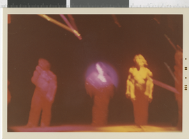 Photograph of Minsky's Burlesque dancers in rehearsal,  December, 1969