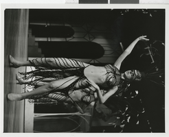 Photograph of Minsky's Burlesque dancer at the Aladdin Hotel and Casino, Las Vegas, Nevada, 1972
