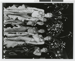 Photograph of Minsky's Burlesque dancers at the Aladdin Hotel and Casino, Las Vegas, Nevada, 1972