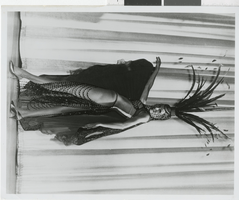 Photograph of Minsky's Burlesque dancer at the Aladdin Hotel and Casino, Las Vegas, Nevada, 1972