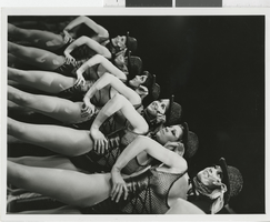 Photograph of Minsky's Burlesque dancers at the Aladdin Hotel and Casino, Las Vegas, Nevada, 1972