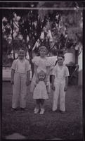 Photograph of Wengert children, 1935-1937