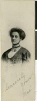Photograph of an unidentified woman, 1910-1911