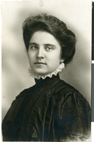Photographs of miscellaneous portraits of Lottie Ward Wengert's friends, classmates, and relatives, circa 1910
